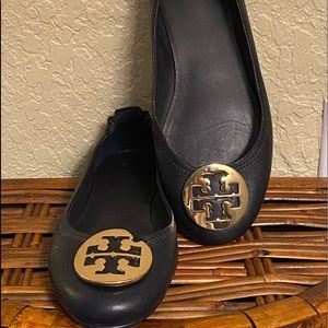 Tory Burch - Authentic Minnie embellished-logo